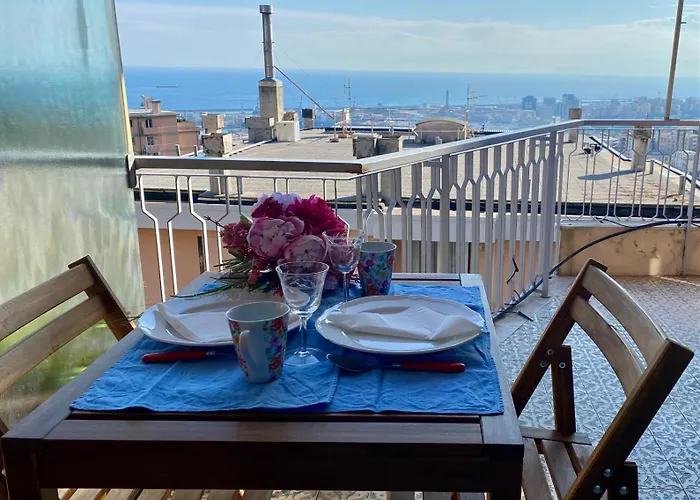 아파트 View & Hiking In Italian Riviera 제노바